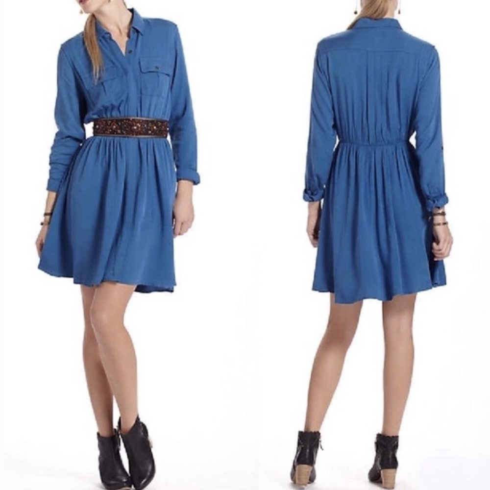 MAEVE Anthropologie Utility Dress